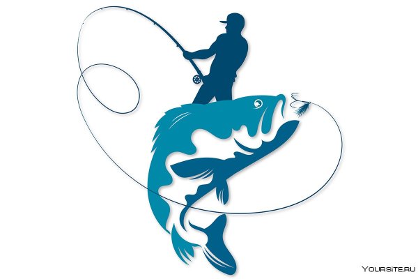 Эмблема рыбака