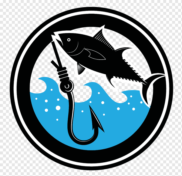 Логотип рыбалка