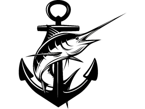 Значок рыбы для логотипа