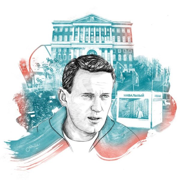 Навальный портрет