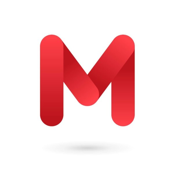 Логотип с буквой м