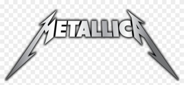 Metallica надпись без фона