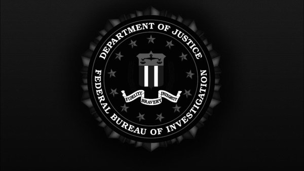 FBI логотип черный