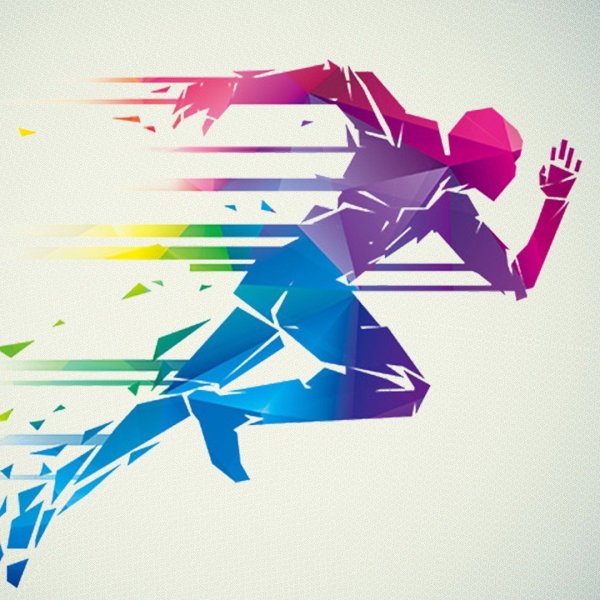 Бег абстракция