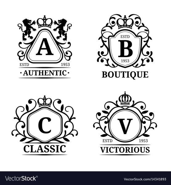 Логотип Монограмма вектор