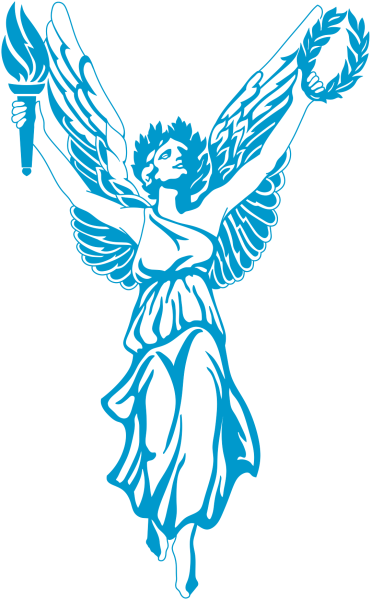 Богиня Ника вектор