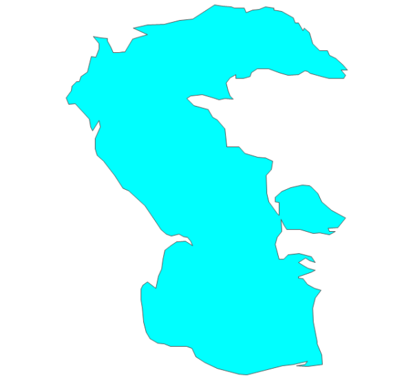 Контур Каспийского моря