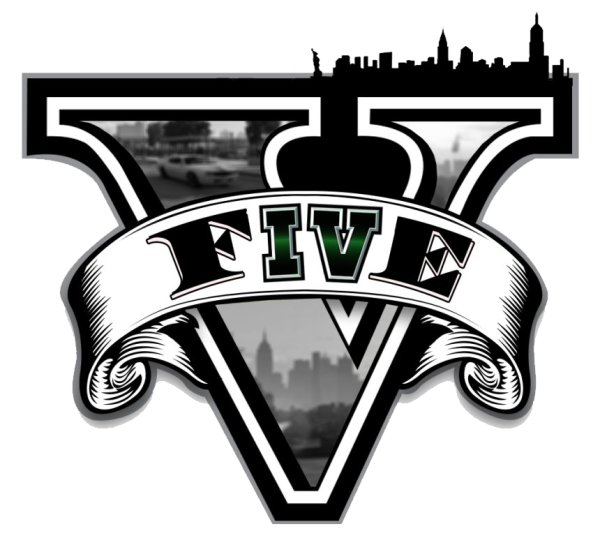 Логотип ГТА на белом фоне