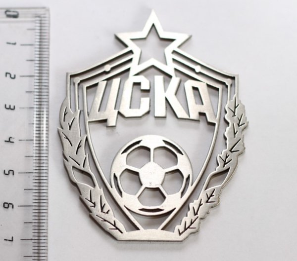 Логотип ЦСКА белый