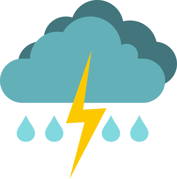 Значок дождика