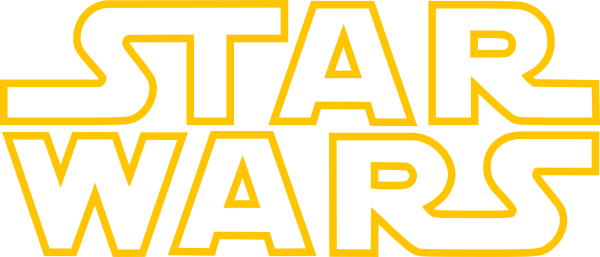 Логотип Star Wars на прозрачном фоне
