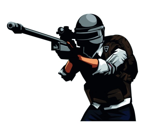 PUBG векторное изображение