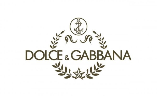 Dolce Gabbana логотип золотой