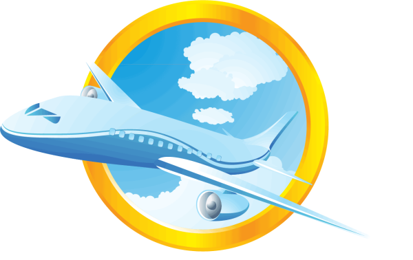 Самолет логотип