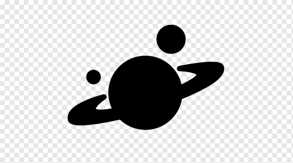 Сатурн силуэт