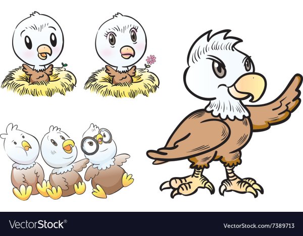 Орленок рисунок для детей