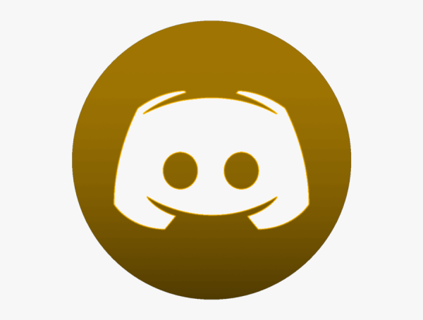 Синий значок дискорда