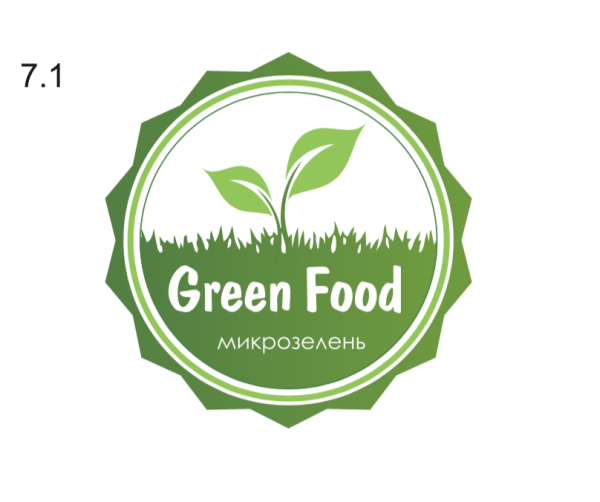Логотип микрмикрозелень