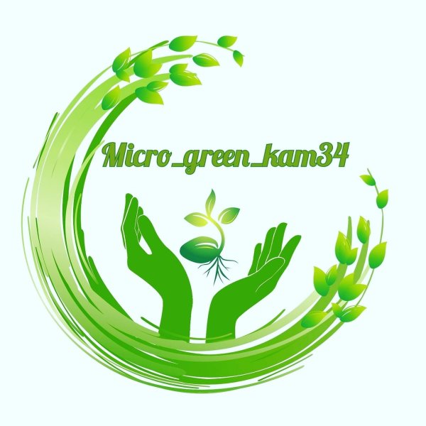 Логотип микрозелени