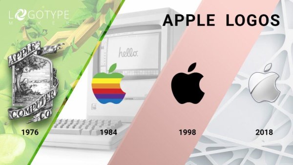 Первый логотип Apple 1976
