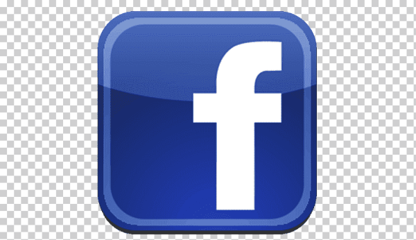 Иконка фейсбука серая