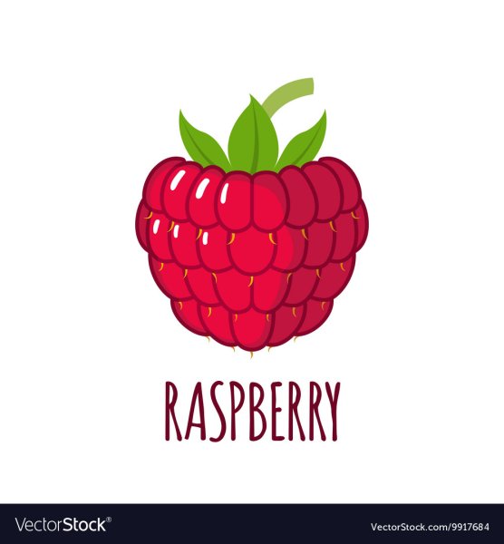 Ягода малина логотип