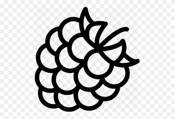 Малина силуэт