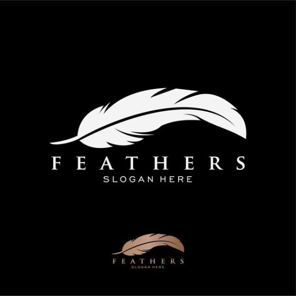 Перышко логотип
