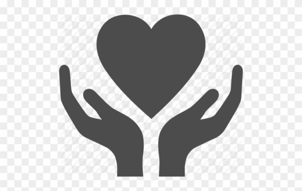 Сердце в руках вектор