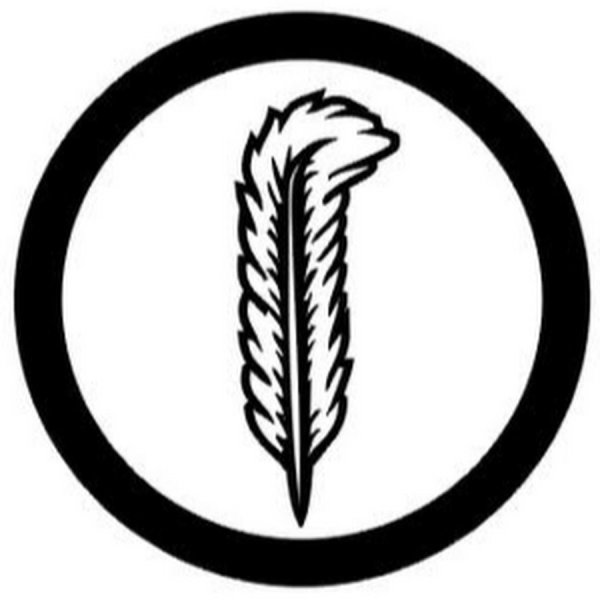 Перо логотип вектор