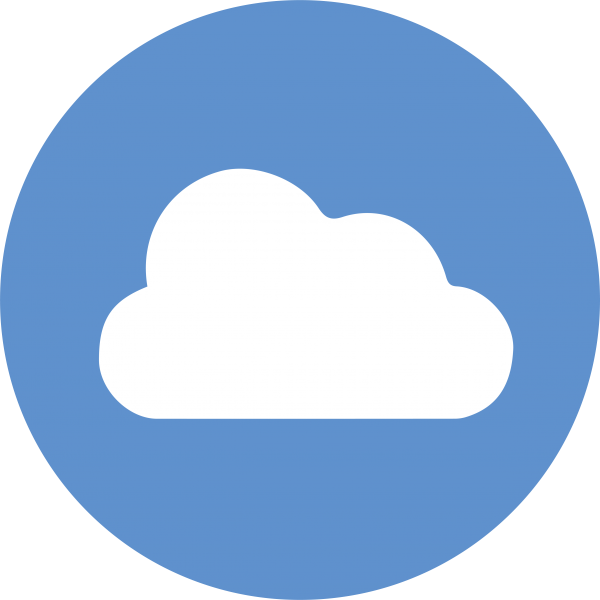 Цветные облака логотип