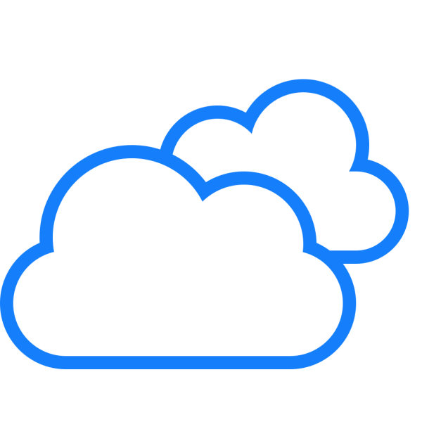 Креативный логотип с облаком