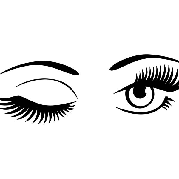 Брови ресницы вектор