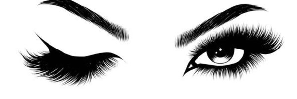 Нарисованные ресницы