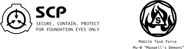 Логотип фонда SCP прозрачный