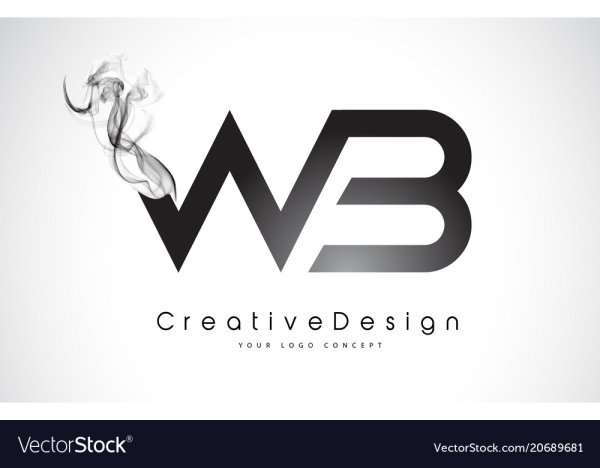 Логотип буквы WB