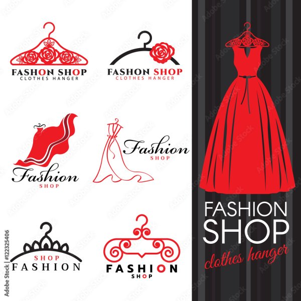 Логотип магазина модной одежды