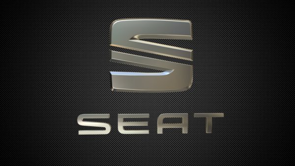Машина со значком Seat