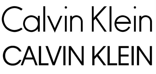 Calvin Klein новый логотип