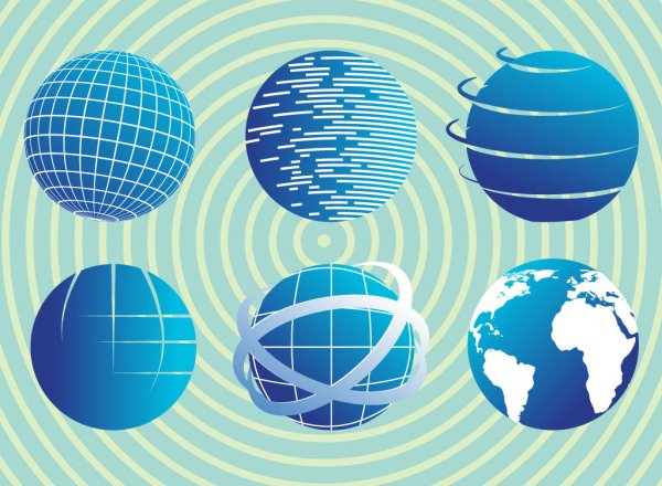 Планета земля вектор