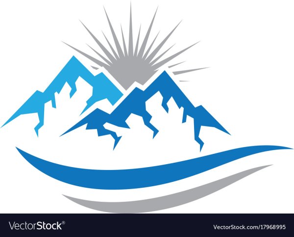 Гора Эльбрус вектор