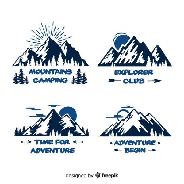 Логотип вершина горы