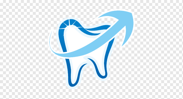 Стилизованный зуб вектор