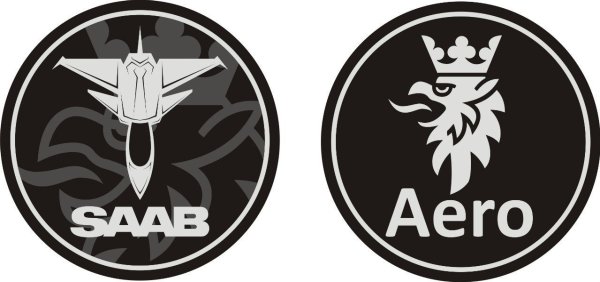 Значок Сааб самолет