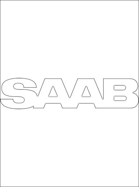 Знак Сааб автомобиля
