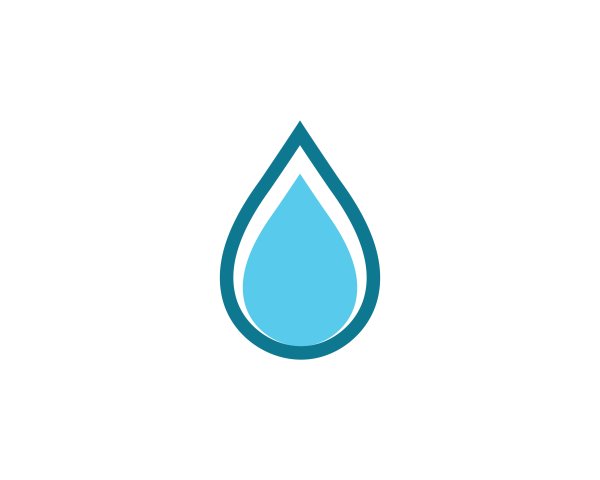 Капля логотип вектор