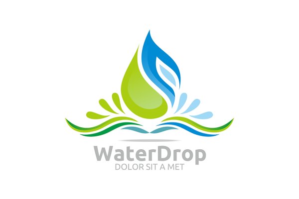 Логотипы компаний капля воды