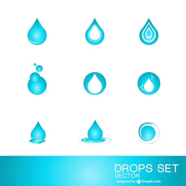 Логотип в виде капли воды