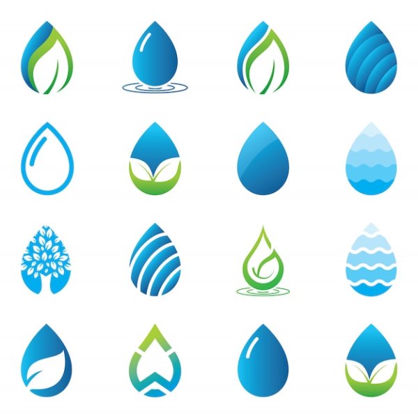 Логотип капли