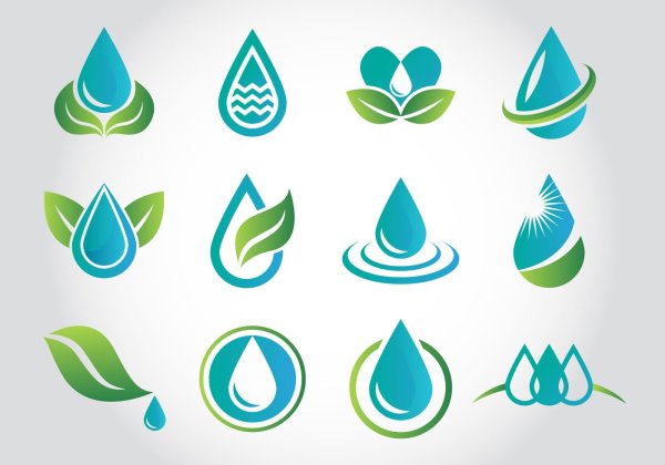 Капля стилизованная